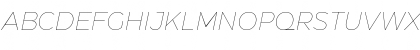 Eastman Trial Thin Italic Font Eastman Trial Thin Italic Font