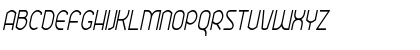 Ekela Round Light Condensed Italic Font