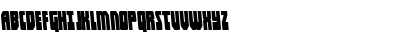 Elastic Lad Expanded Semi-Left Regular Font