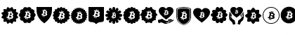 Font Bitcoin Color Regular Font Font Bitcoin Color Regular Font