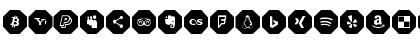 Font Social Media Color 2019 Regular Font Font Social Media Color 2019 Regular Font