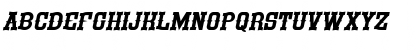 Glamour Wave Italic Font