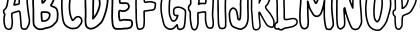 halloween outline Regular Font