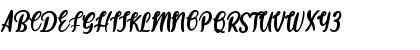 Hanastly Regular Font