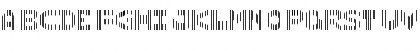 CMC7 Regular Font CMC7 Regular Font
