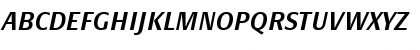 PageSans-DemiBoldItalic Regular Font