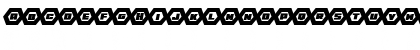 HeXkEy Expanded Italic Regular Font
