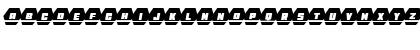 HeXkEy Solid Laser Italic Regular Font