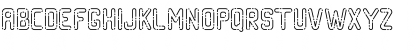 Hollow Space Regular Font Hollow Space Regular Font