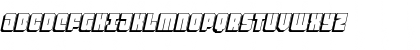 Homebase Super 3D Italic Regular Font Homebase Super 3D Italic Regular Font
