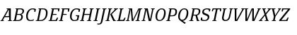 PageSerif-LightItalic Regular Font