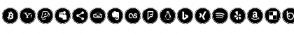 Icons Social Media 3 Regular Font Icons Social Media 3 Regular Font