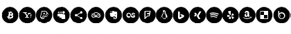 Icons Social Media 4 Regular Font Icons Social Media 4 Regular Font