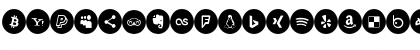 Icons Social Media 8 Regular Font Icons Social Media 8 Regular Font
