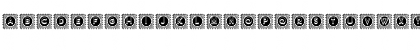 Impression Light Negative Regular Font