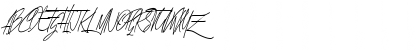 Kosakatta DEMO Signature Font Kosakatta DEMO Signature Font