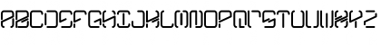 KyberCrystalDisplay Alphabet Font