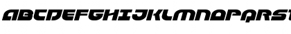 Laser Corps Expanded Italic Regular Font Laser Corps Expanded Italic Regular Font
