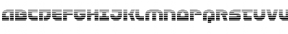 Laser Corps Gradient Regular Font