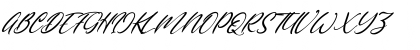 Marthalica Italic Regular Font