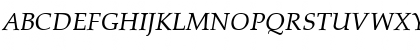 Palatine Italic Font