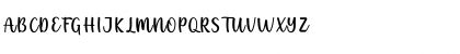 Michella Garden Regular Font Michella Garden Regular Font