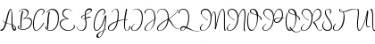 Mikella Regular Font Mikella Regular Font