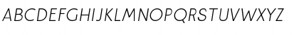 Modeco Trial ExtLt Obl Italic Font Modeco Trial ExtLt Obl Italic Font