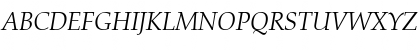 Palatino LT Light Italic Font