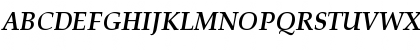 Palatino OsF Bold Italic Font