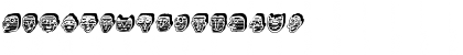Negative Heads Regular Font Negative Heads Regular Font