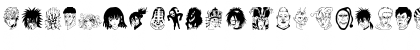 One Punch Man Painting Regular Font