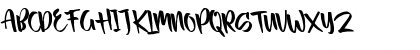 Passifille Tilted Regular Font Passifille Tilted Regular Font