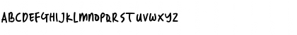 Random Handwritten Regular Font Random Handwritten Regular Font