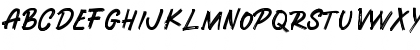 RUNWAY BRUSH Regular Font RUNWAY BRUSH Regular Font