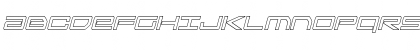 Sky Ridge Condensed Out Italic Regular Font Sky Ridge Condensed Out Italic Regular Font