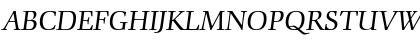 ComeniusAntiqua RomanItalic Font