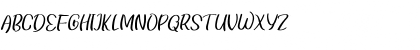 Thumbler Demo Regular Font