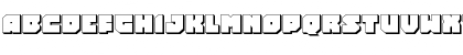 Turtle Mode 3D Regular Font Turtle Mode 3D Regular Font