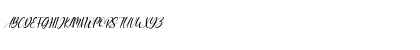 Varenthin Italic Regular Font Varenthin Italic Regular Font
