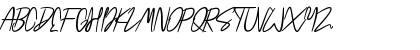 Velasquis TamyraDemo Script Regular Font