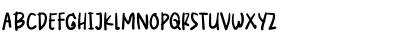 Verbally Regular Font