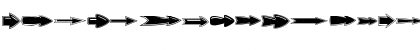 VN Arrows Regular Font VN Arrows Regular Font