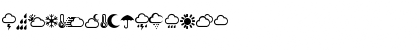 Weather Symbols Regular Font Weather Symbols Regular Font