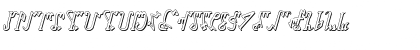 Wiccan Ways 3D Italic Regular Font Wiccan Ways 3D Italic Regular Font