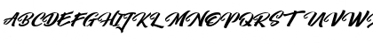 Yambag Italic Font