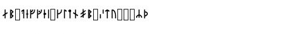 Younger Futhark Danaamyhr Regular Font Younger Futhark Danaamyhr Regular Font