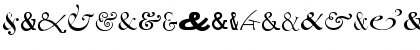 Ampersands Two Regular Font Ampersands Two Regular Font