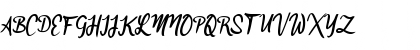 a Artinya Regular Font
