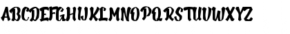 Black Jacky Regular Font Black Jacky Regular Font